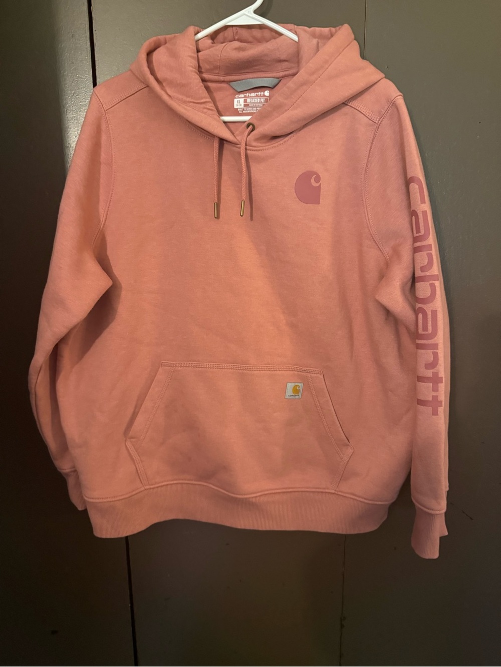Carhartt Women's Dusty Rose Pullover Hoodie